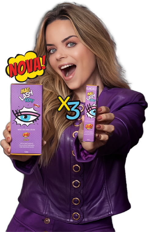 Kakau Lopes mostrando MAG LASH POP