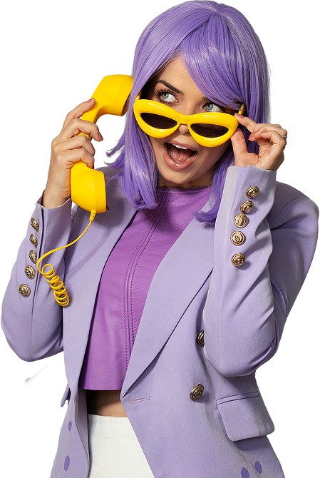 Kakau Lopes no telefone